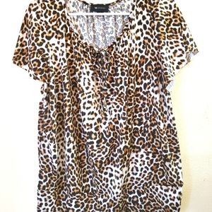 3/$15 ☆☆☆ Leopard Print Top